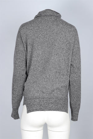 EUDON CHOI GREY CASHMERE SWEATER SMALL