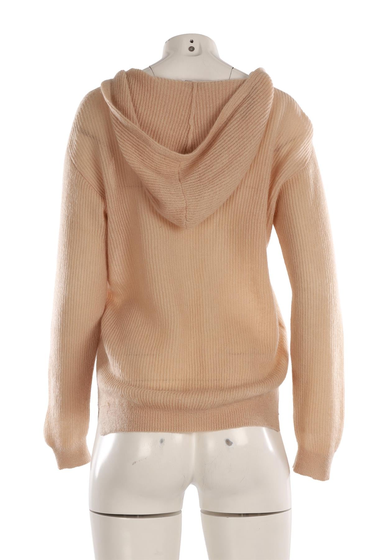 BRUNELLO CUCINELLI BEIGE KNIT SWEATER SMALL