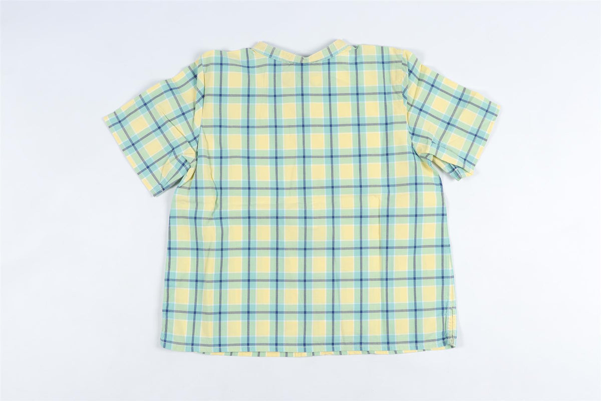 BONPOINT YELLOW KIDS BOYS SHIRT 10 YEARS