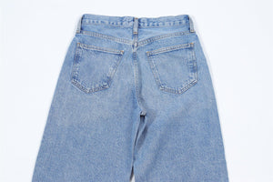 AGOLDE BLUE DENIM JEANS W24 UK 6