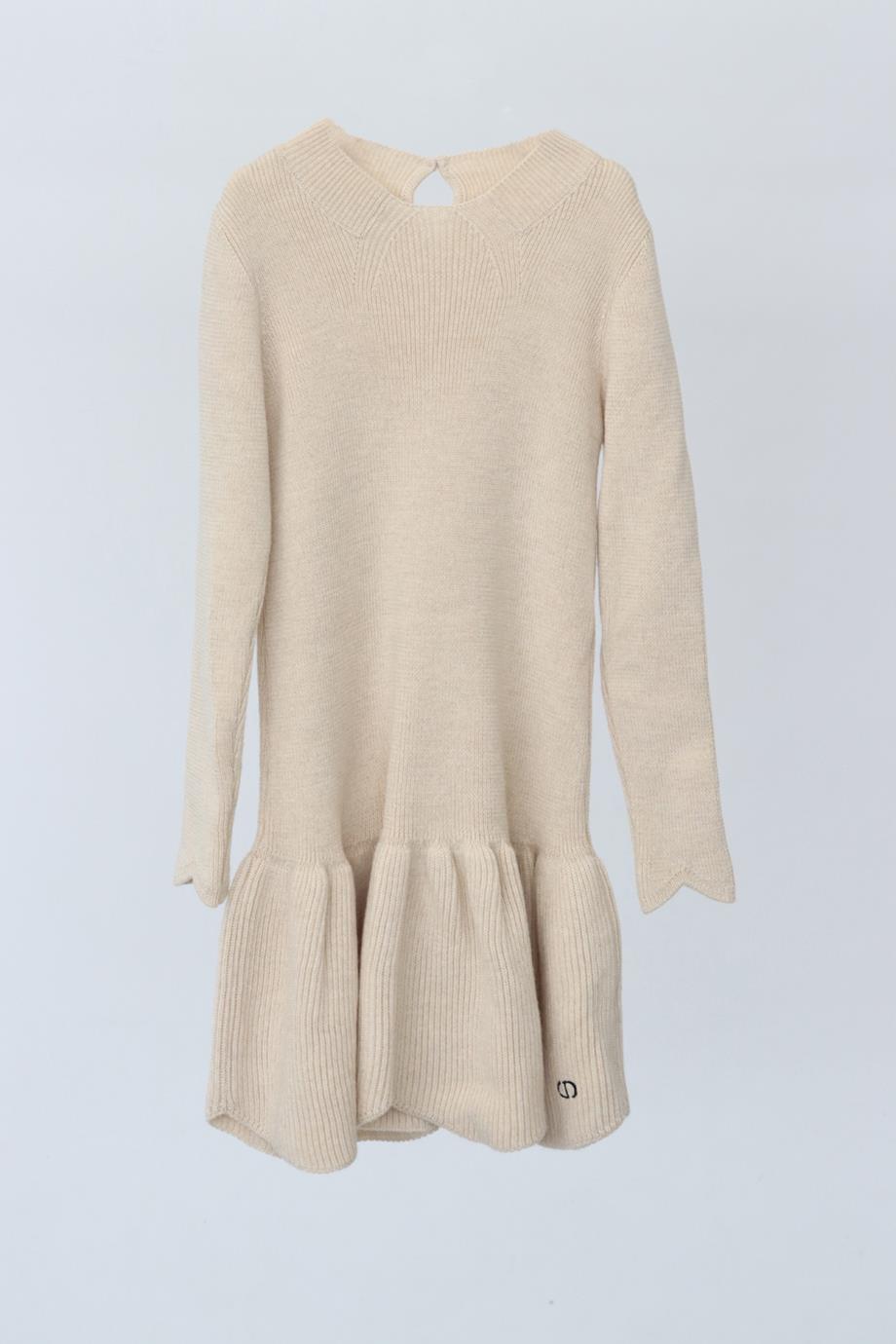 CHRISTIAN DIOR KIDS GIRLS WOOL DRESS 8 YEARS