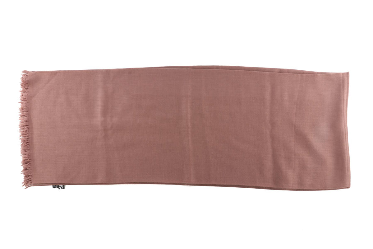 HERMÈS PINK CASHMERE SCARF