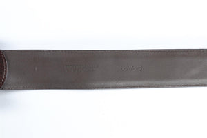 BAMFORD BROWN LEATHER BELT LARGE