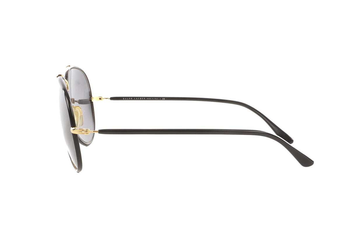 POLO RALPH LAUREN BLACK METAL SUNGLASSES