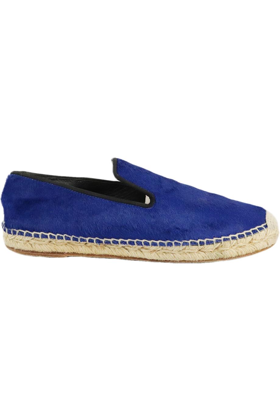 CELINE CALF HAIR ESPADRILLES EU 37 UK 4 US 7