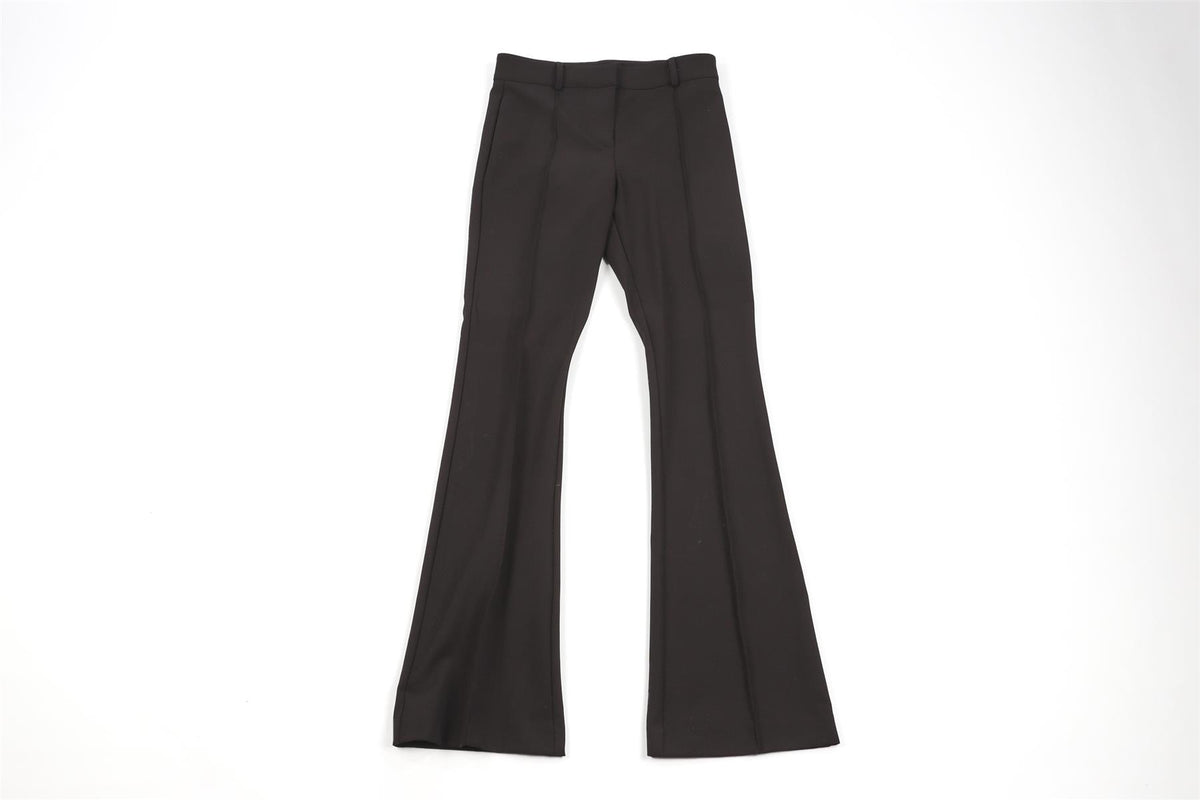 VERONICA BEARD BLACK FLARED PANTS US 4 UK 8