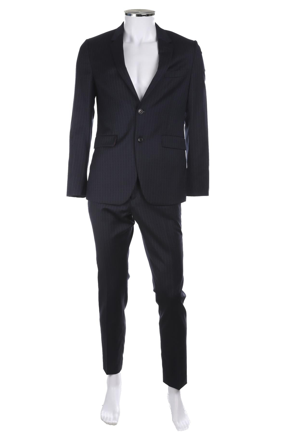 PAUL SMITH BLUE MENS WOOL SUIT UK/US 36 FR 36 IT 46