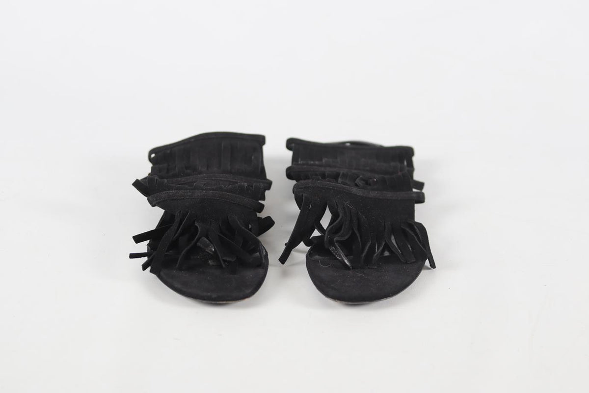 GUCCI SUEDE SANDALS EU 37 UK 4 US 7