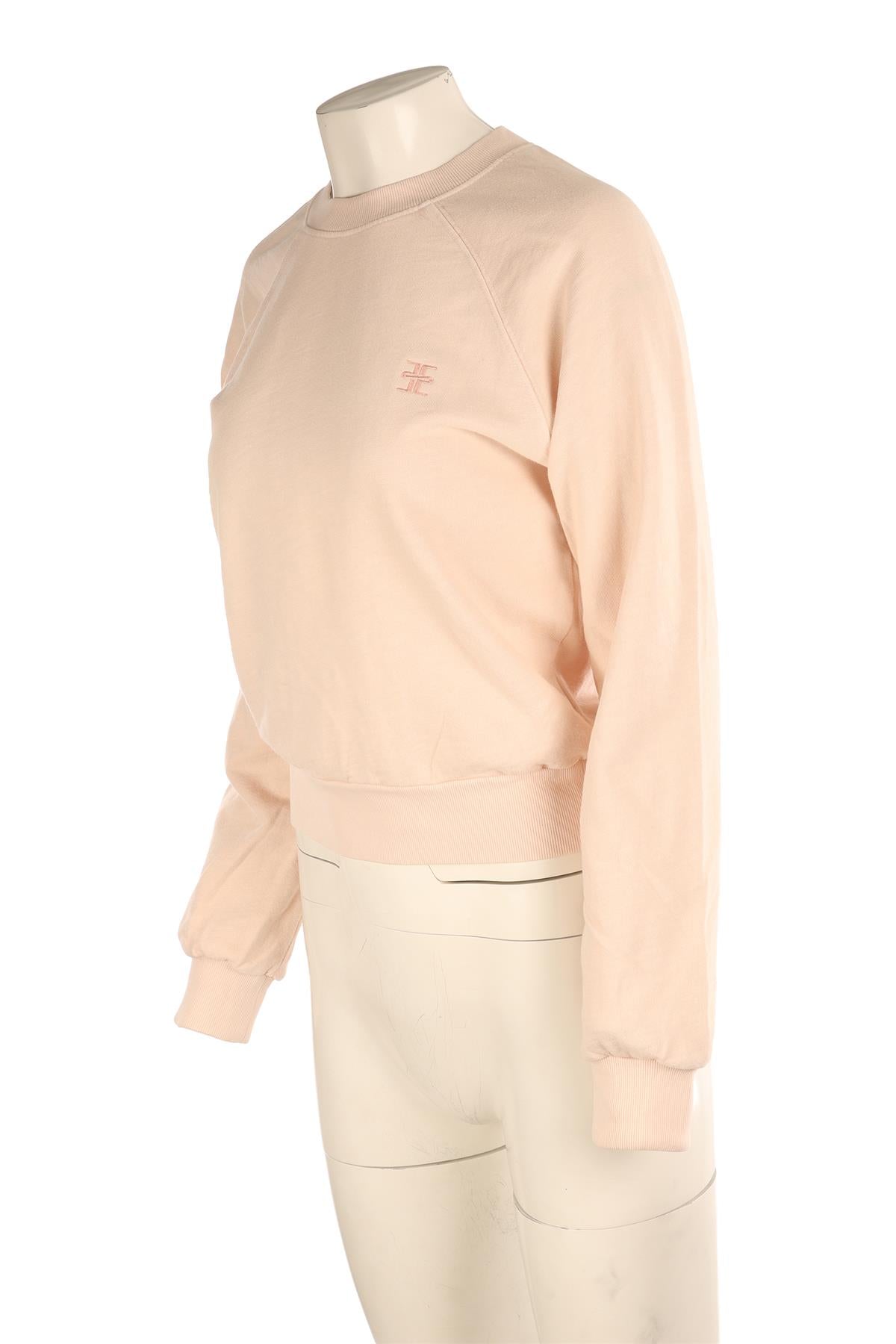 ETERNE PINK COTTON SWEATSHIRT SMALL