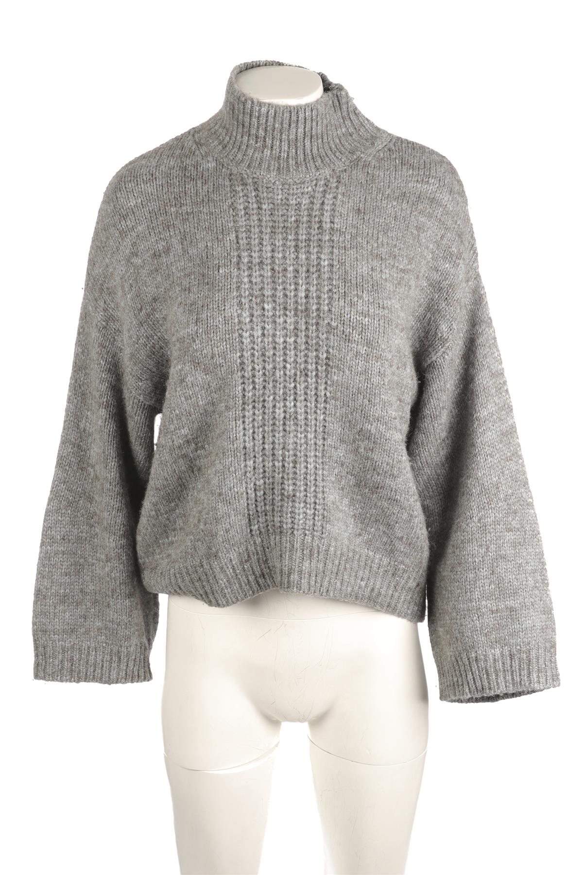 3.1 PHILLIP LIM BLUE ALPACA SWEATER SMALL