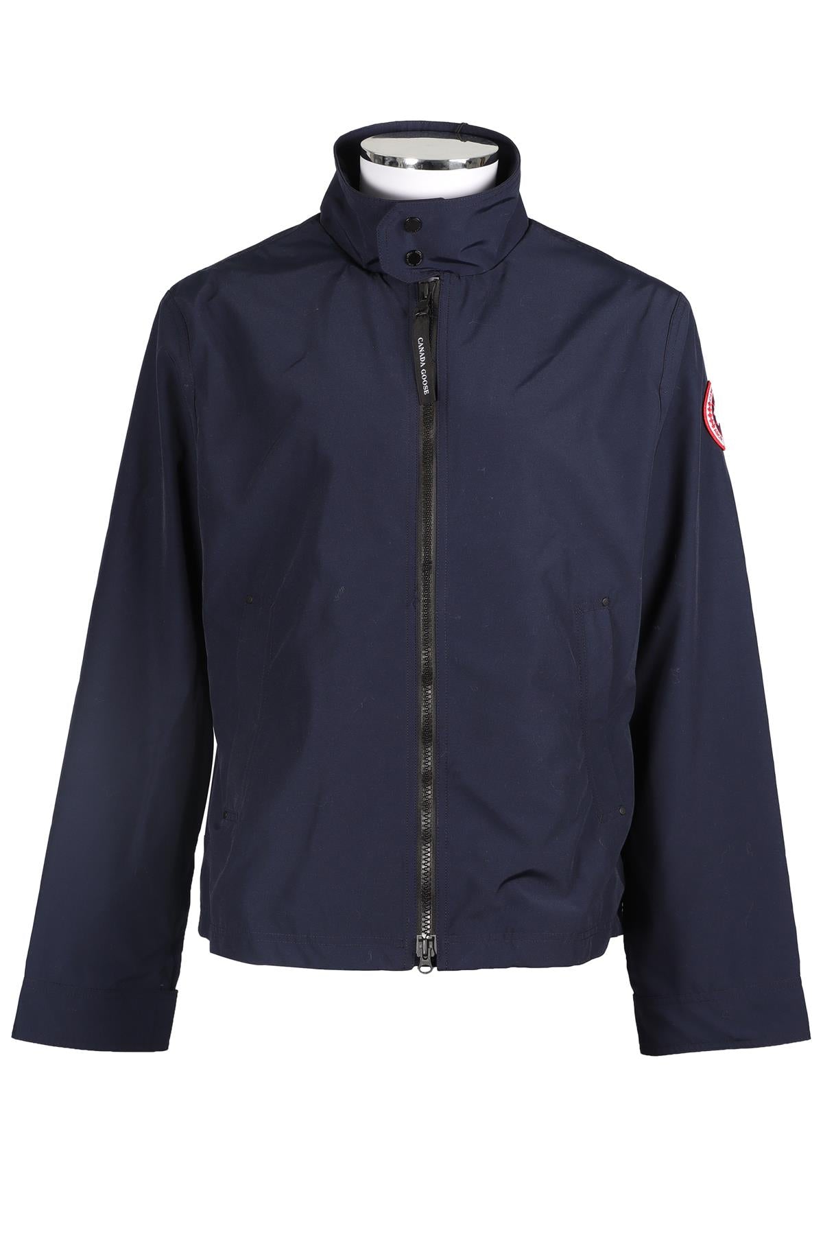 CANADA GOOSE NAVY MEN'S COTTON JACKET LARGE