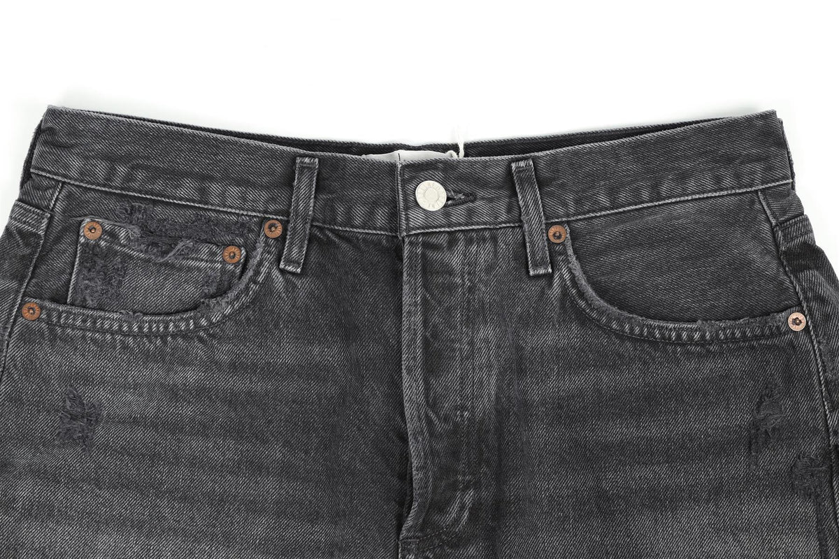 AGOLDE HIGH RISE DENIM SHORTS W27 UK 8-10