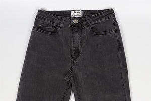 ACNE STUDIOS GREY HIGH RISE SKINNY JEANS XXSMALL