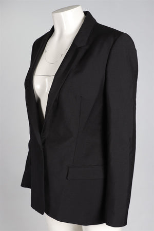 ACNE STUDIOS BLACK WOOL BLAZER EU 38 UK 10