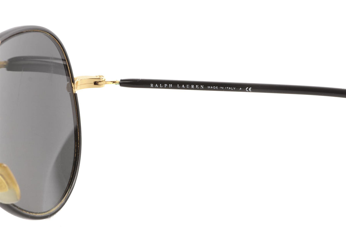 POLO RALPH LAUREN BLACK METAL SUNGLASSES