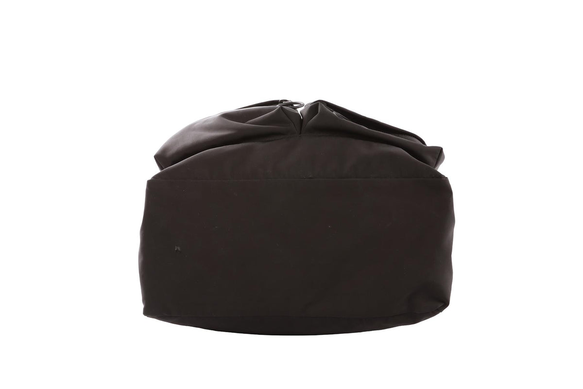 OFF-WHITE BLACK NYLON BACKPACK