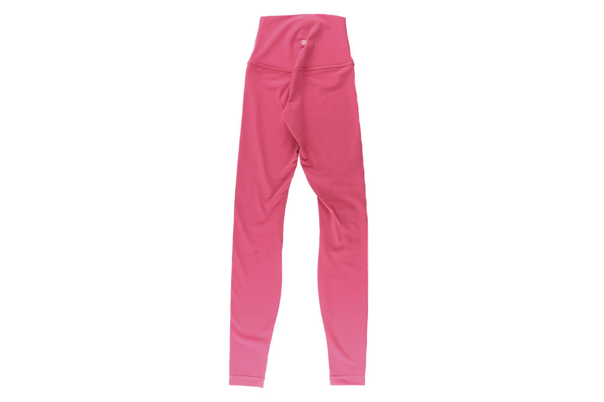 LULULEMON PINK JERSEY LEGGINGS US 0 UK 4