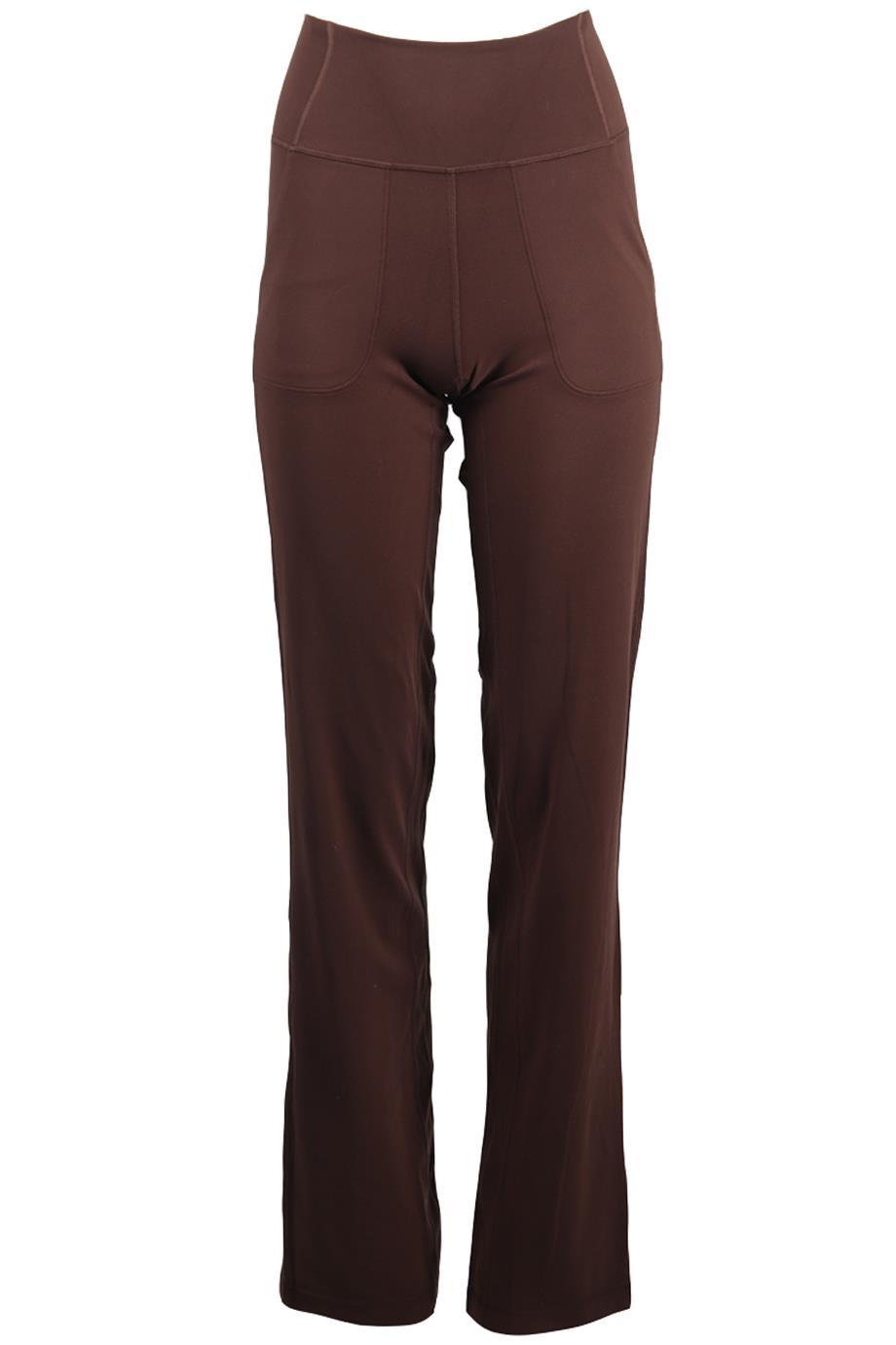 LULULEMON JERSEY WIDE LEG PANTS US 2 UK 6