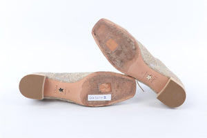 CHRISTIAN DIOR BEIGE NAUGHTILY-D SUEDE ANKLE BOOTS EU 38 UK 5 US 8