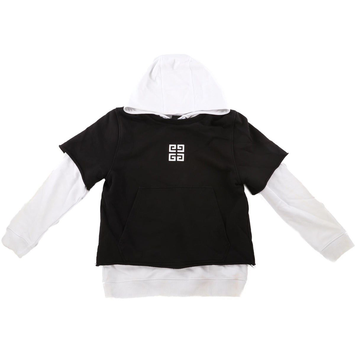 GIVENCHY BLACK KIDS BOYS HOODIE 12 YEARS