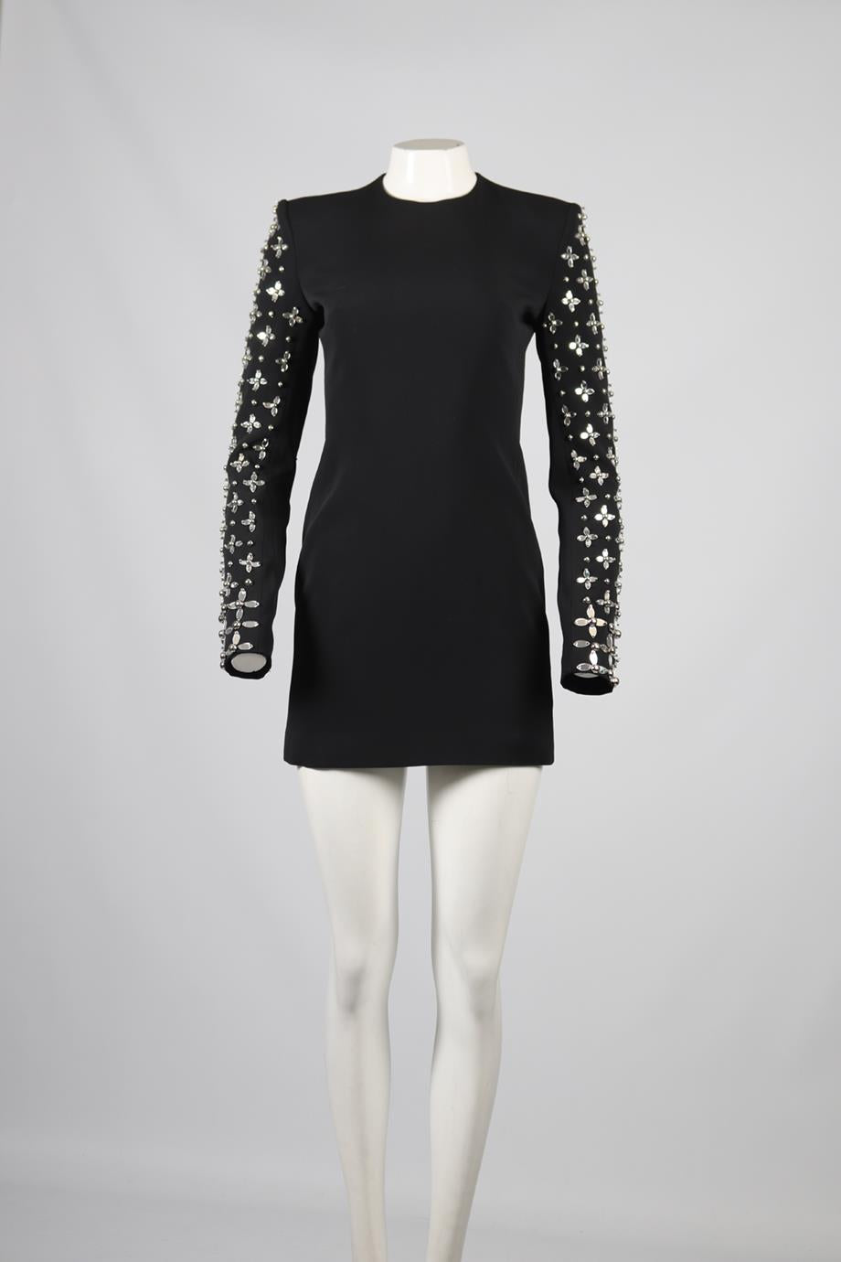 DAVID KOMA CREPE MINI DRESS SMALL