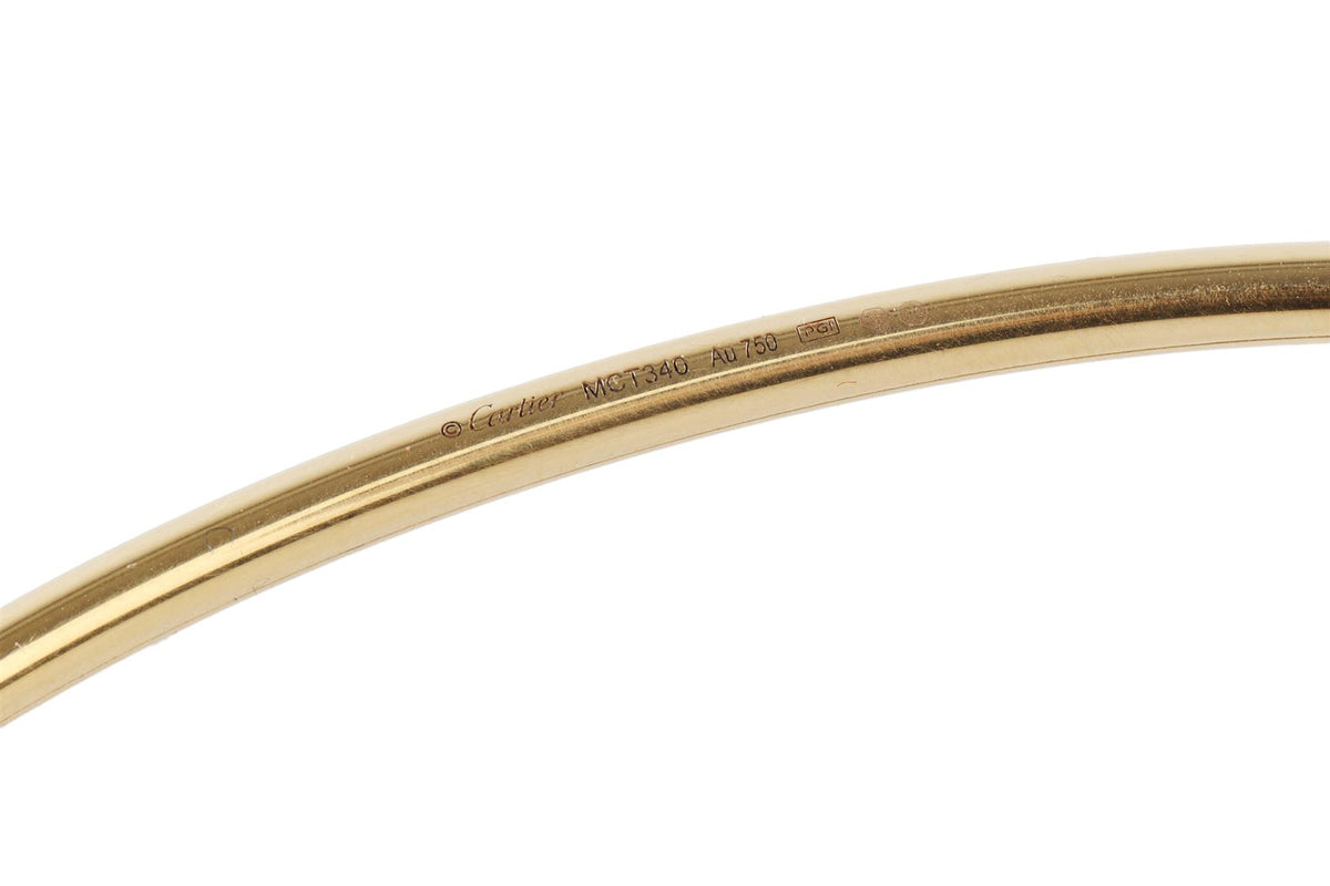 CARTIER GOLD JUSTE UN CLOU SMALL YELLOW GOLD NECKLACE 29 CM