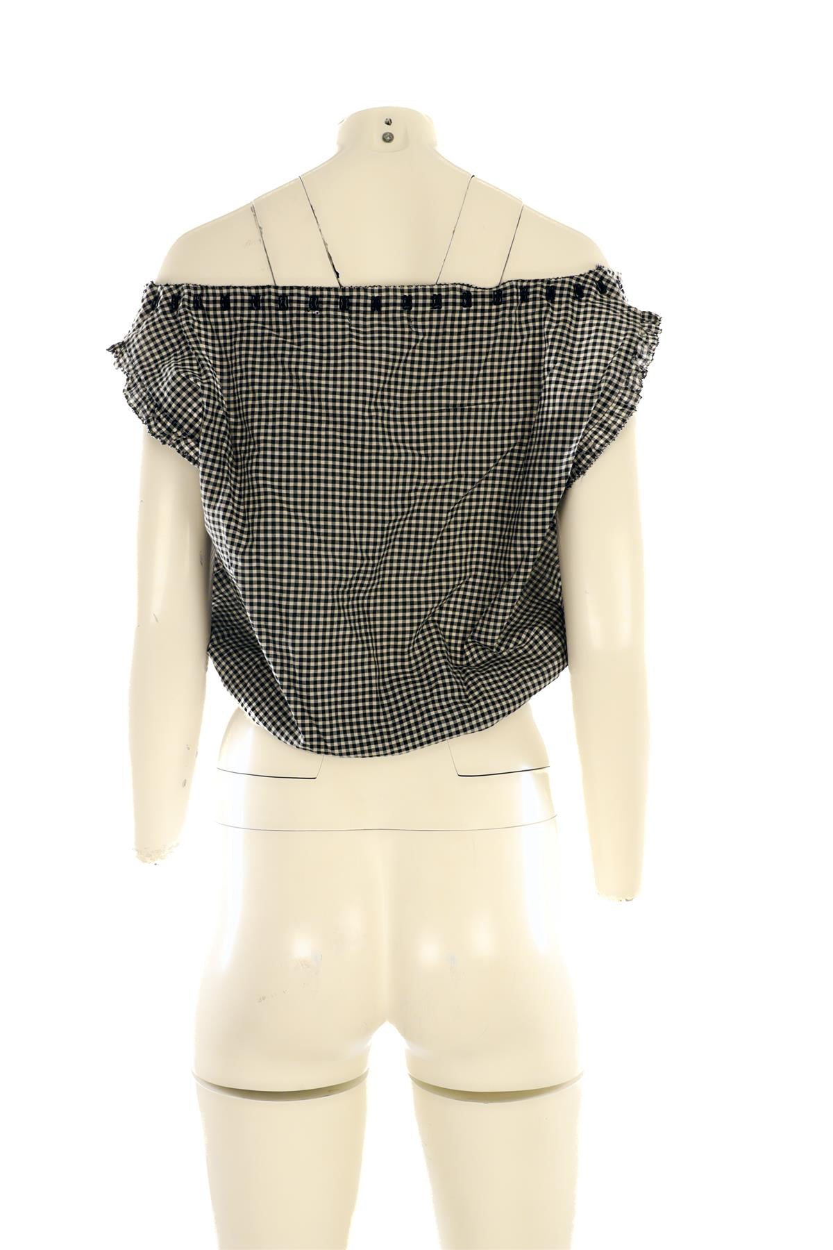 DOEN BLACK COTTON TOP XSMALL