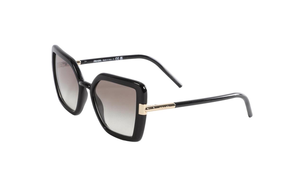 PRADA BLACK CAT EYE ACETATE SUNGLASSES