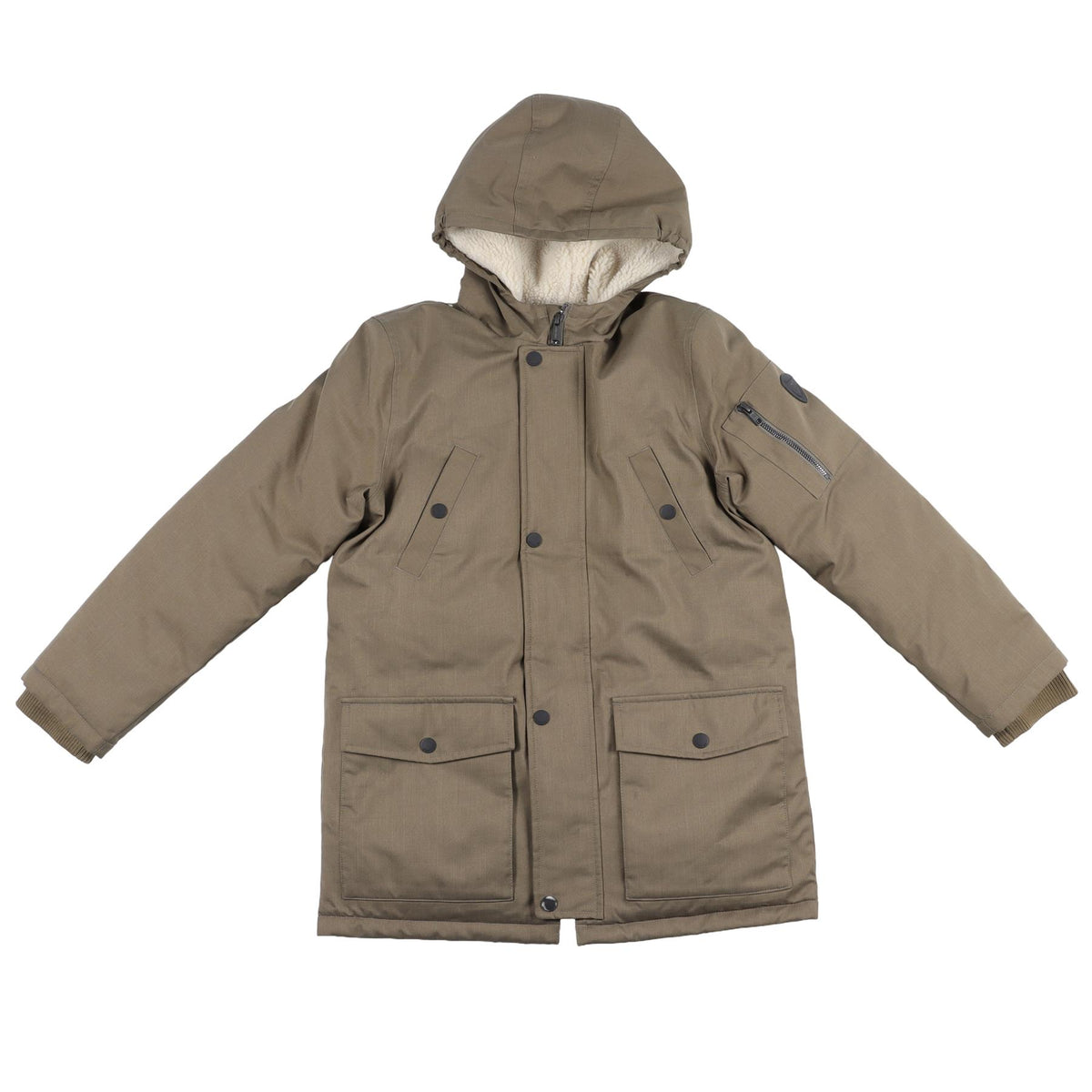 BONPOINT GREEN KIDS BOYS COAT 12 YEARS