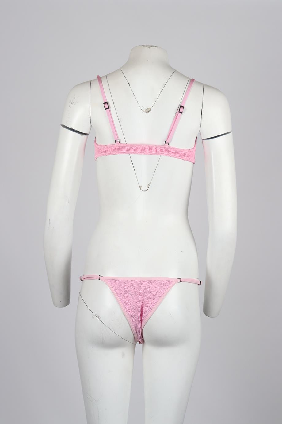 BOND-EYE SEERSUCKER BIKINI ONE SIZE
