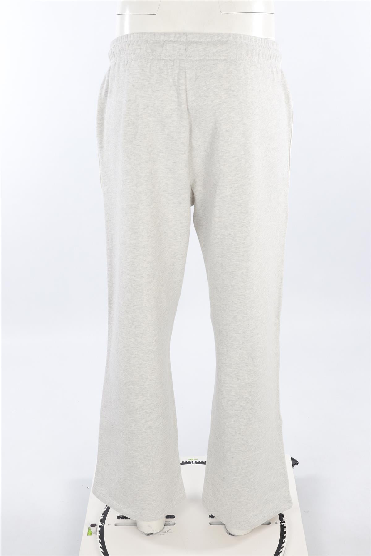 ADANOLA GREY COTTON TRACK PANTS MEDIUM
