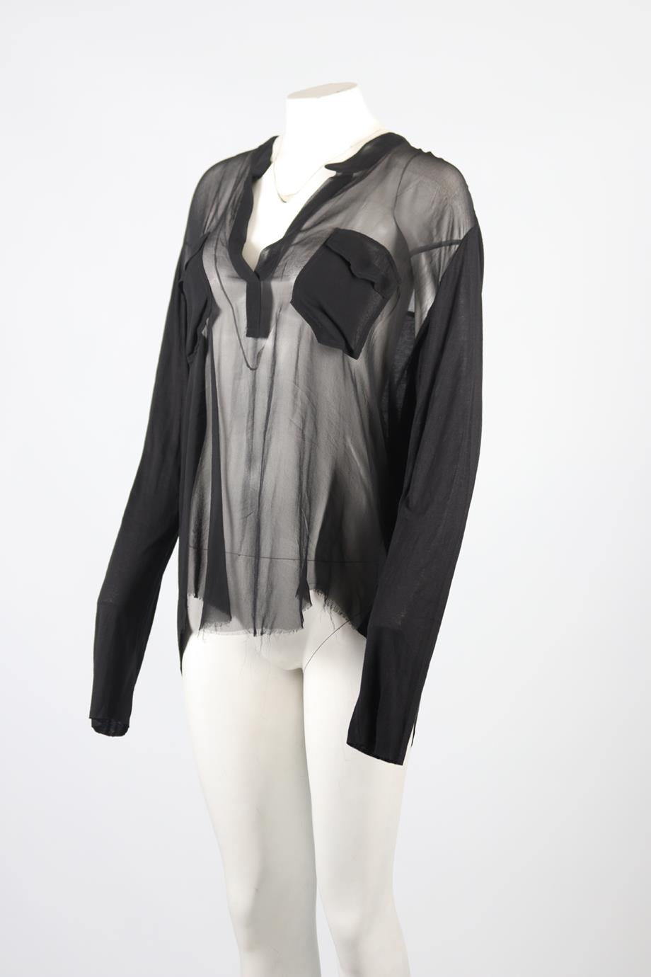 RAQUEL ALLEGRA SILK TOP UK 12