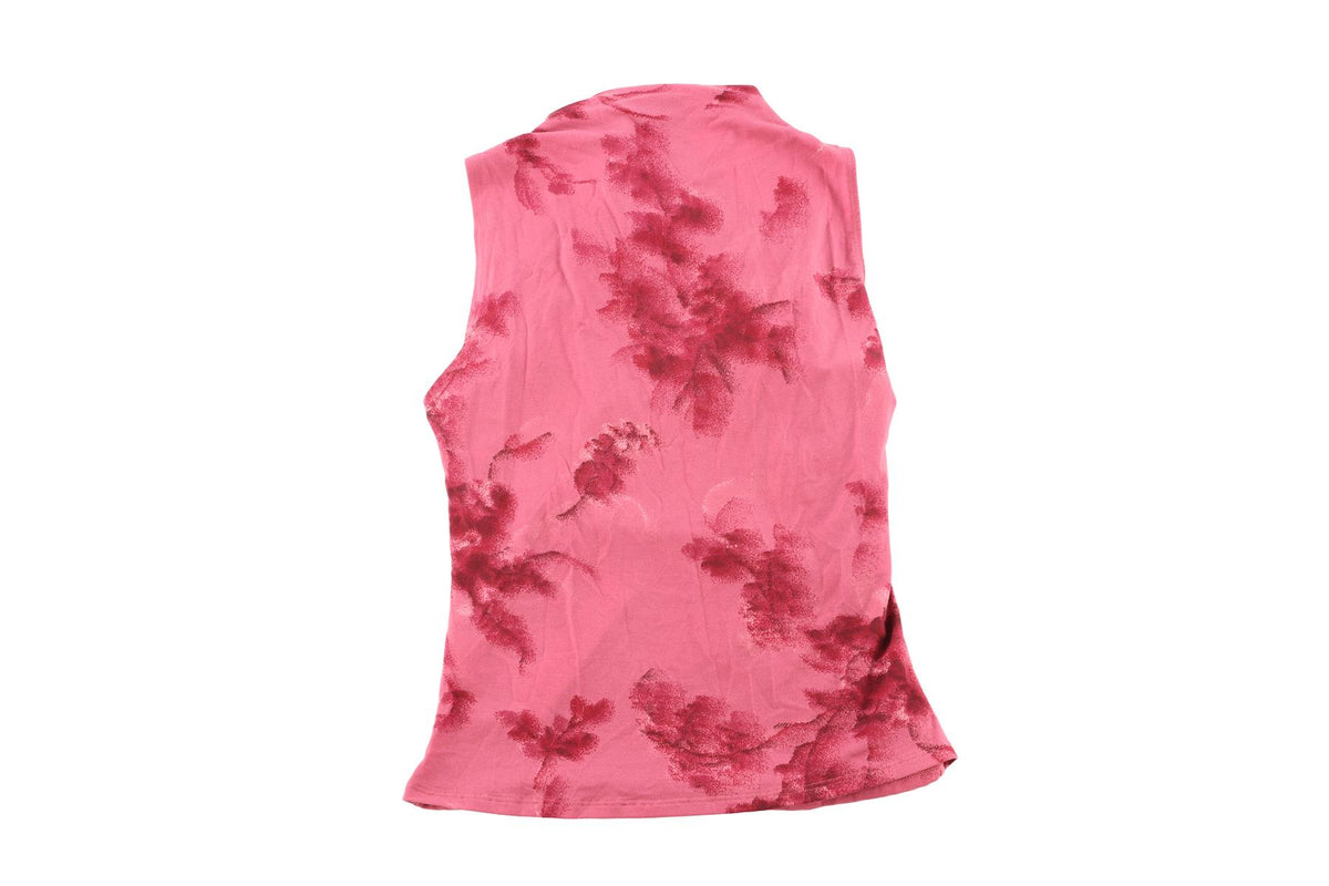 REFORMATION PINK JERSEY TOP SMALL