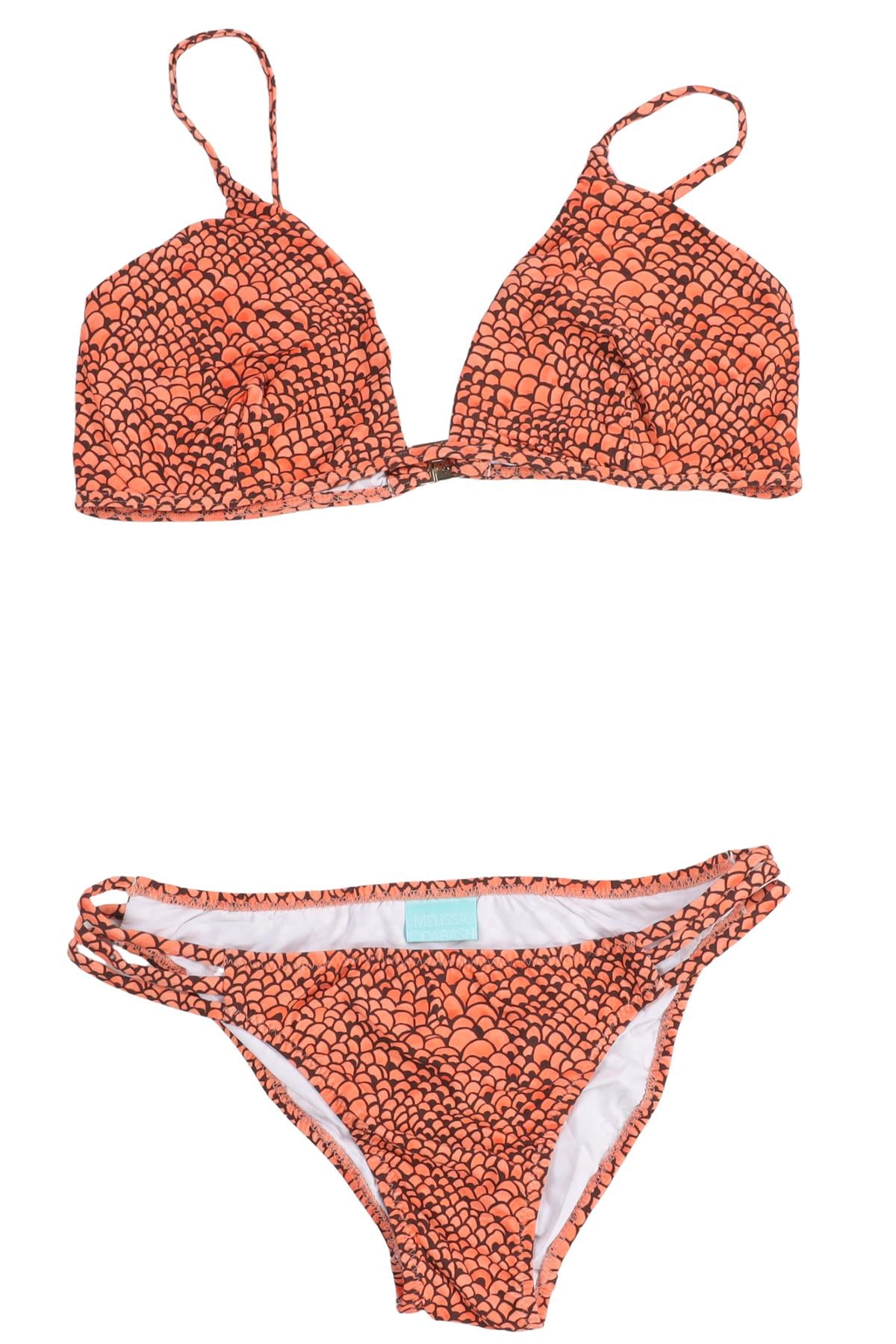 MELISSA ODABASH ORANGE BIKINI UK 10-14