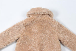 MONNALISA BEIGE KIDS GIRLS COAT 5 YEARS