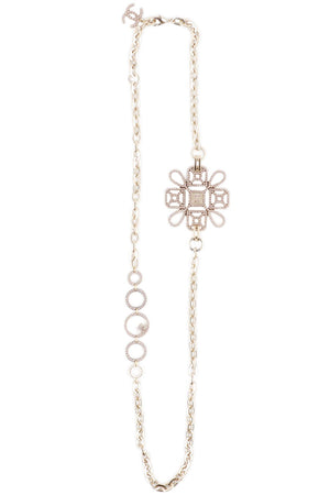 CHANEL PINK 2017 CC CHAIN NECKLACE