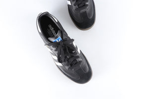 ADIDAS BLACK SAMBA CORE BLACK CLOUD WHITE SNEAKERS EU 39 1/3 UK 6 US 6.5