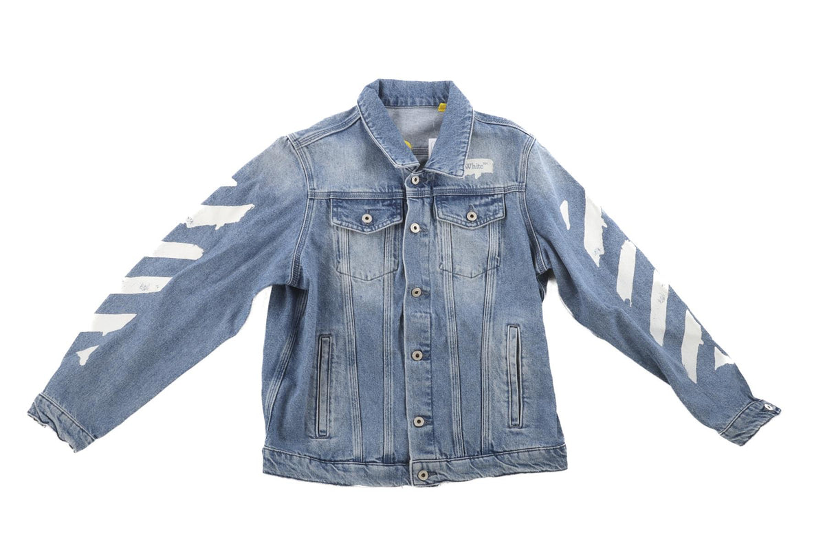 OFF-WHITE BLUE KIDS BOYS JACKET 12 YEARS