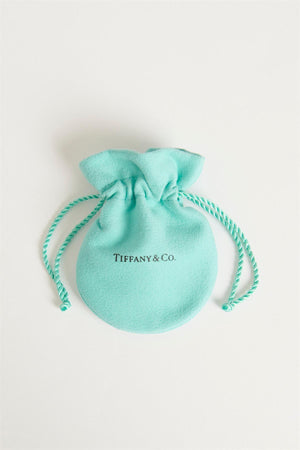 TIFFANY & CO. T SMILE LARGE 18K ROSE GOLD AND DIAMOND NECKLACE