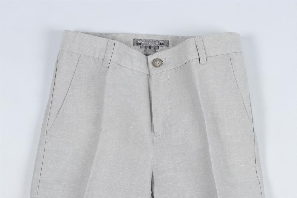 BONPOINT GREY KIDS BOYS PANTS 8 YEARS
