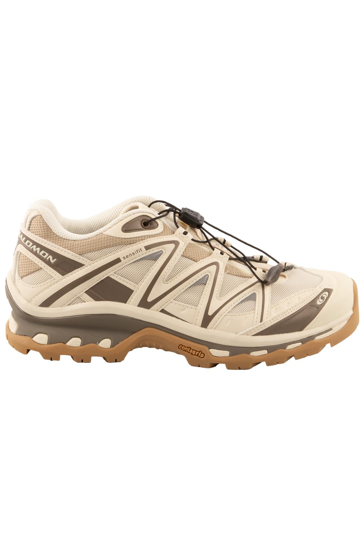 SALOMON BEIGE XT-QUEST ALMOND MILK/FALCON SNEAKERS UK 6 EU 39 US 9