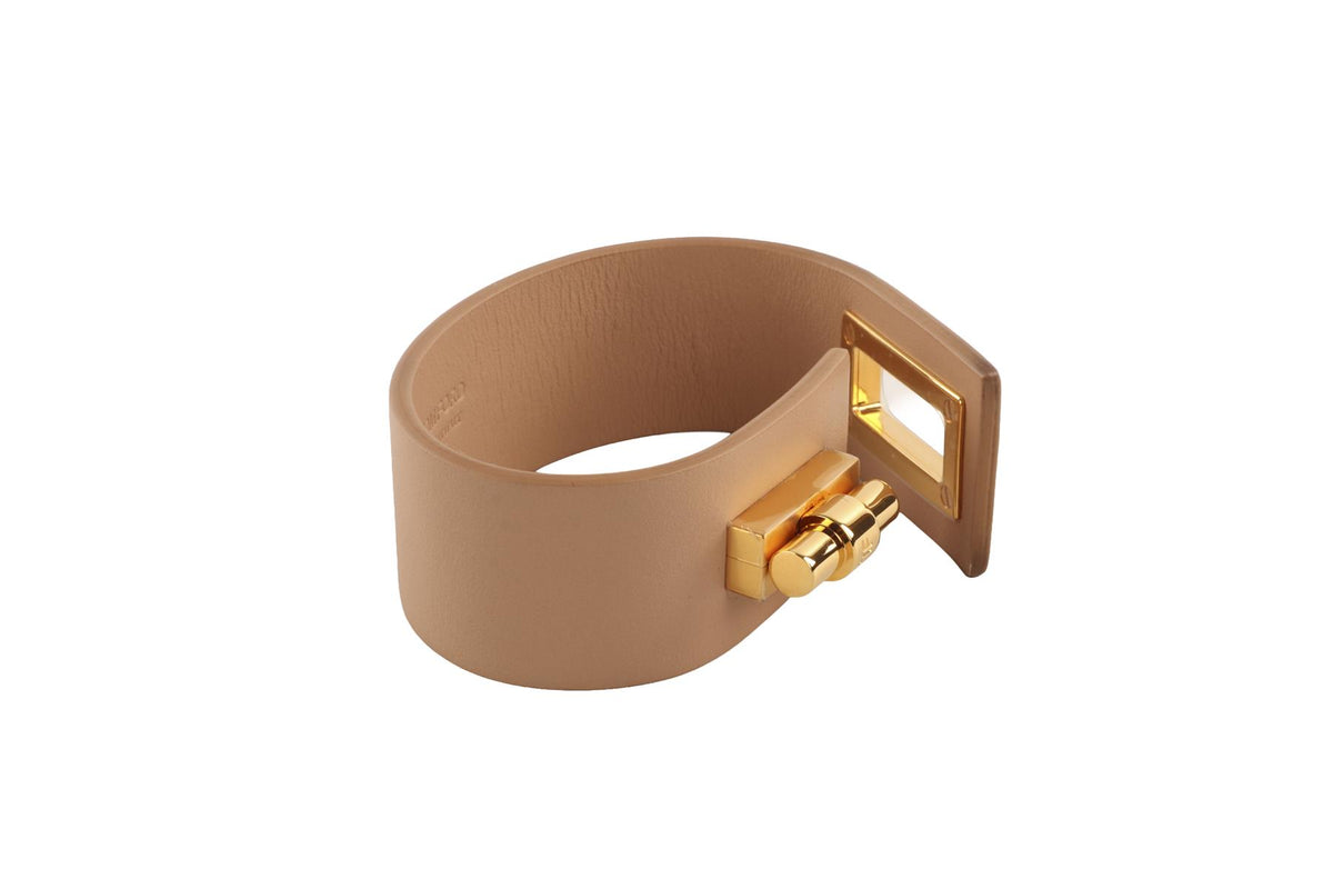 TOM FORD NUDE NATALIA LEATHER CUFF MEDIUM