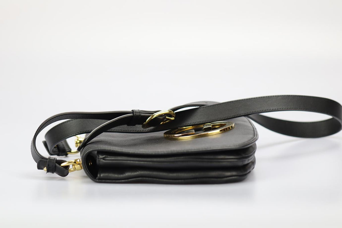 GUCCI NEW BLONDIE GG LEATHER SHOULDER BAG