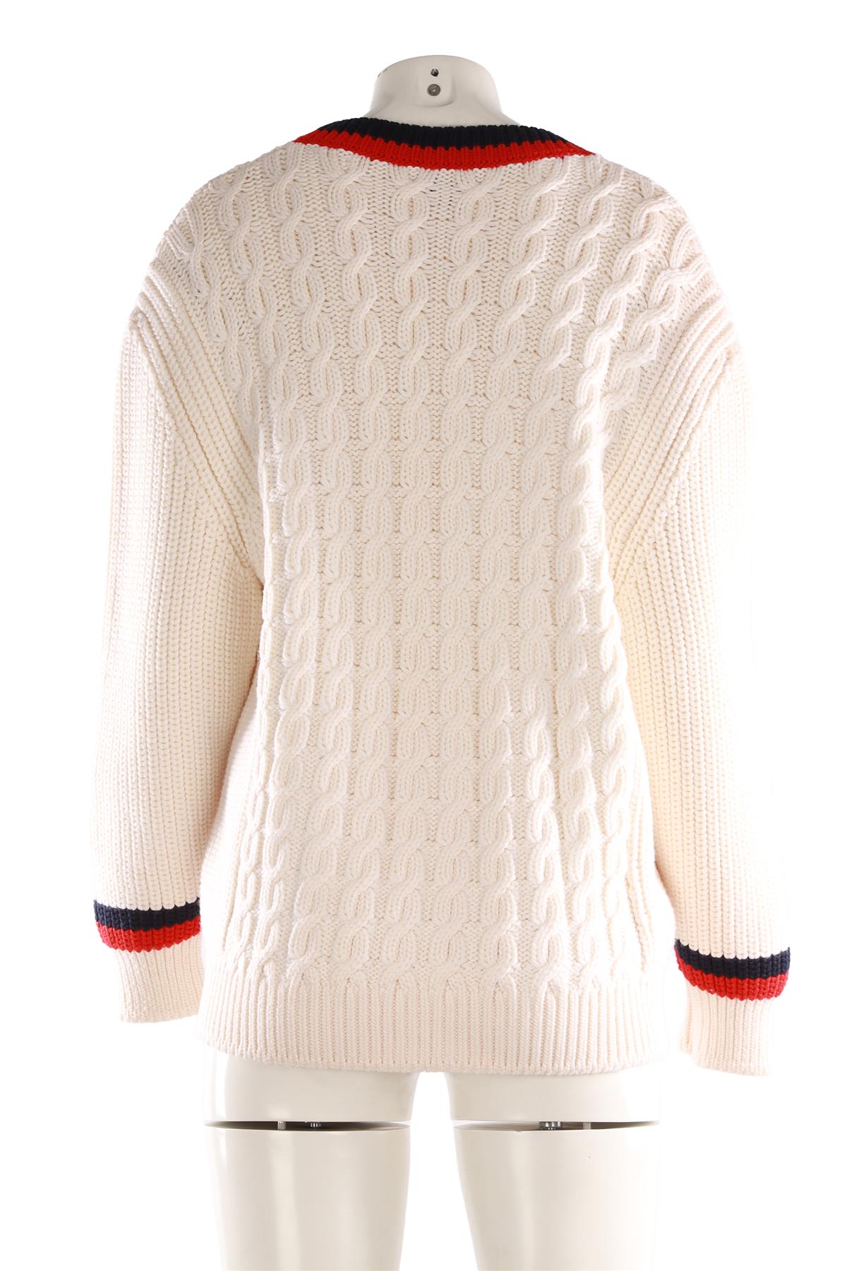 MIU MIU CREAM WOOL CARDIGAN IT 38 UK 6