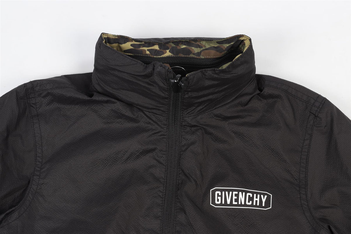 GIVENCHY BLACK KIDS BOYS JACKET 8 YEARS