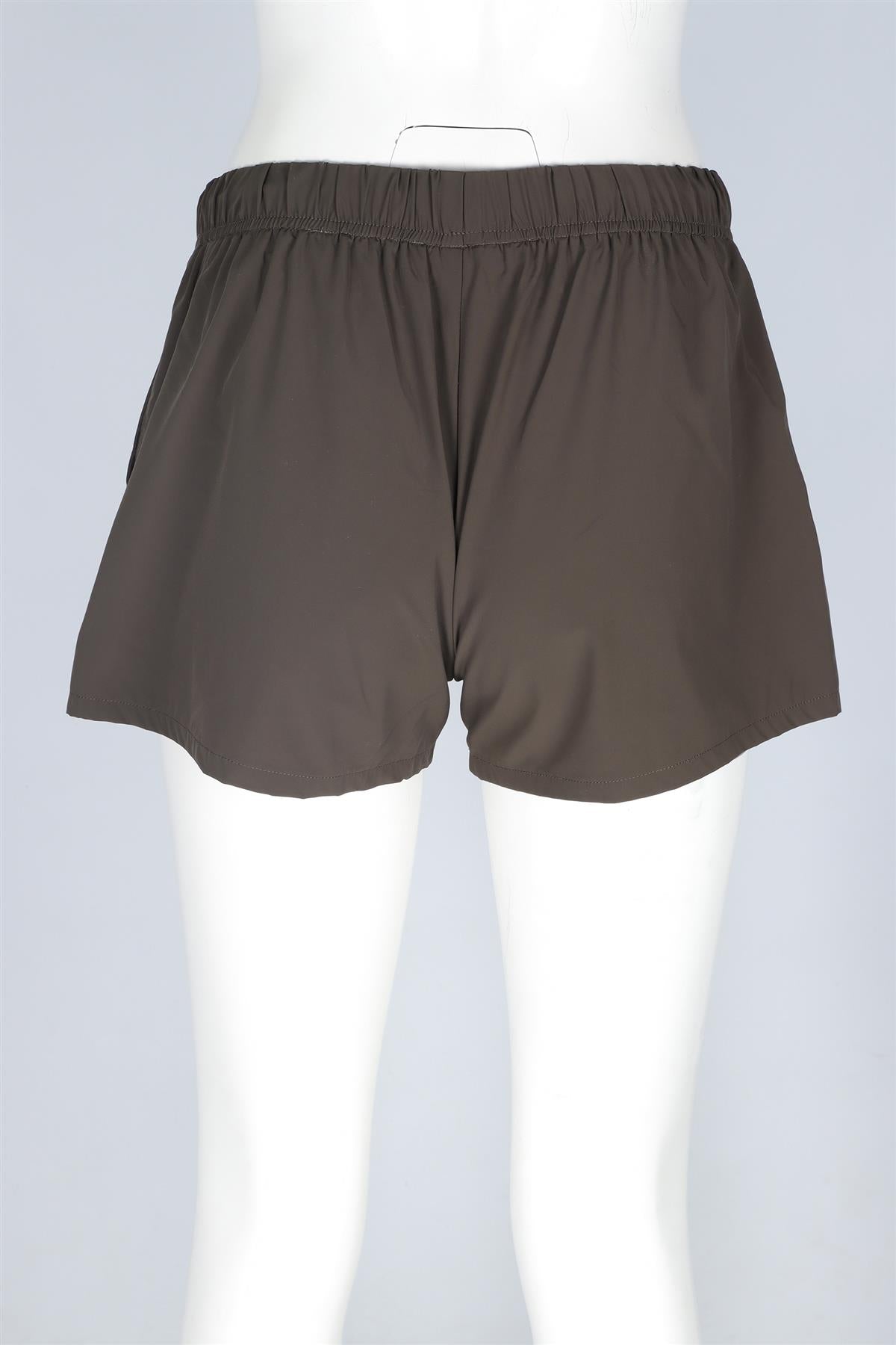ESSENTIALS KHAKI SHELL SHORT SMALL