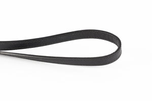 PRADA BLACK SAFFIANO LEATHER KEY HOLDER