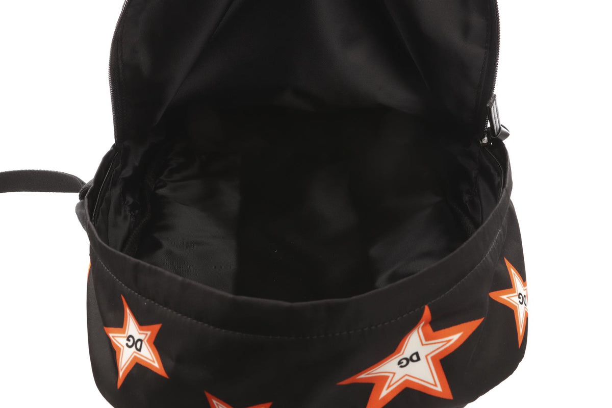 DOLCE & GABBANA BLACK KIDS BOYS BACKPACK
