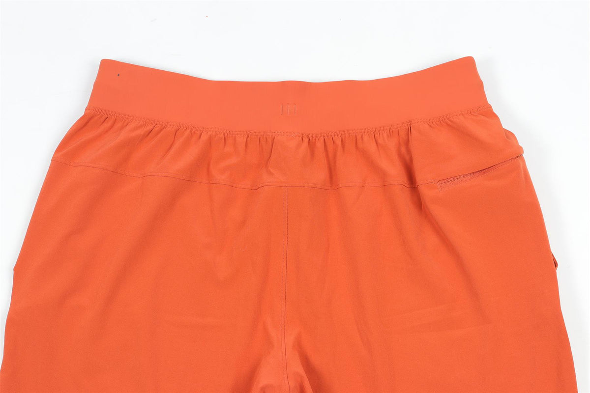 LULULEMON ORANGE MEN'S SHORTS LARGE