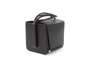 ROKSANDA BLACK BOX LEATHER CLUTCH